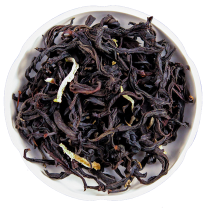 Premium Taiwanese Bergamot Assam Tea loose leaf tea by SingularLeaf, smooth tea with citrus notes and refined finish